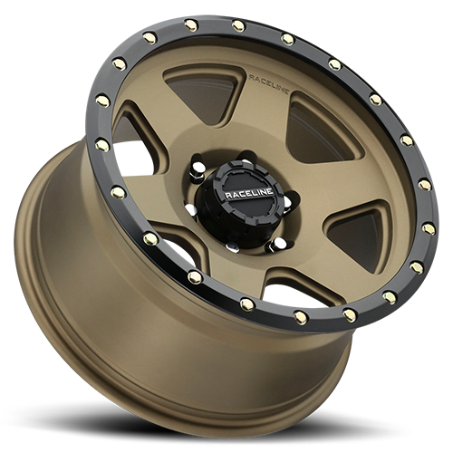 Aluminum Wheels 17x8 Boost 946BZ Satin Bronze 6 Spoke 35 Offset 6 on 120 Bolt Pattern 67.1 Bore Raceline