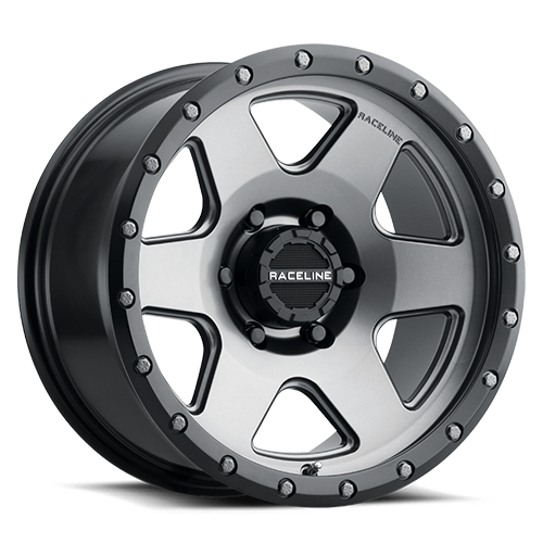 Aluminum Wheels 17x9 Boost 946G Satin Gunmetal Gray 6 Spoke 0 Offset 6 on 135 Bolt Pattern 93.98 Bore Raceline