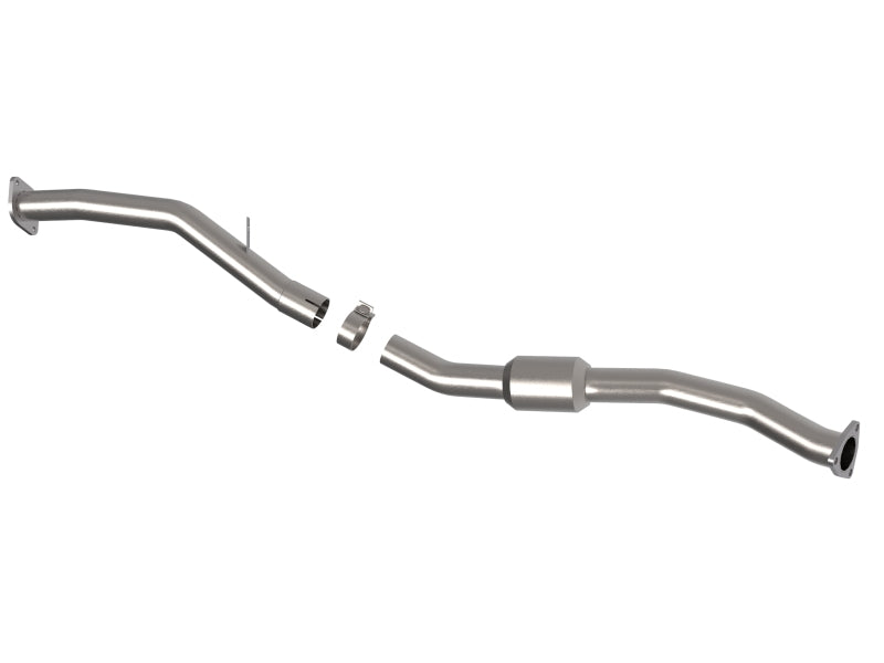 Direct fit aFe POWER catalytic converter for Subaru Outback 2013-2016 H4-2.5L, designed for optimal exhaust flow and performance.