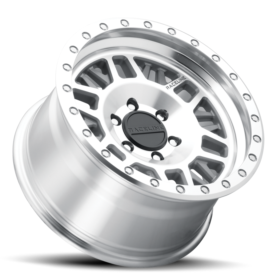 Aluminum Wheels 18x9 Ryno 951MC Machined Silver 18 Offset 6 on 139.7 Bolt Pattern 106.1 Bore Raceline