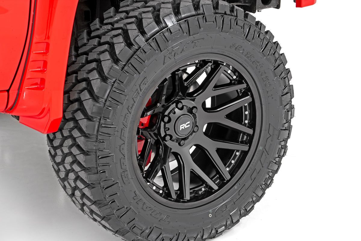 95 Series Wheel One-Piece Gloss Black 22x10 Rough Country