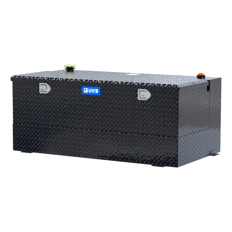 UWS Gloss Black 100-Gallon Combo Aluminum Transfer Tank Model TT-100-CB-B
