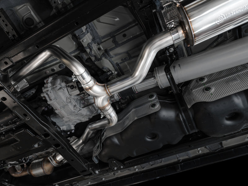 AWE Tuning 0FG Exhaust for 3rd Gen Toyota Tundra - Dual Chrome Silver Tips