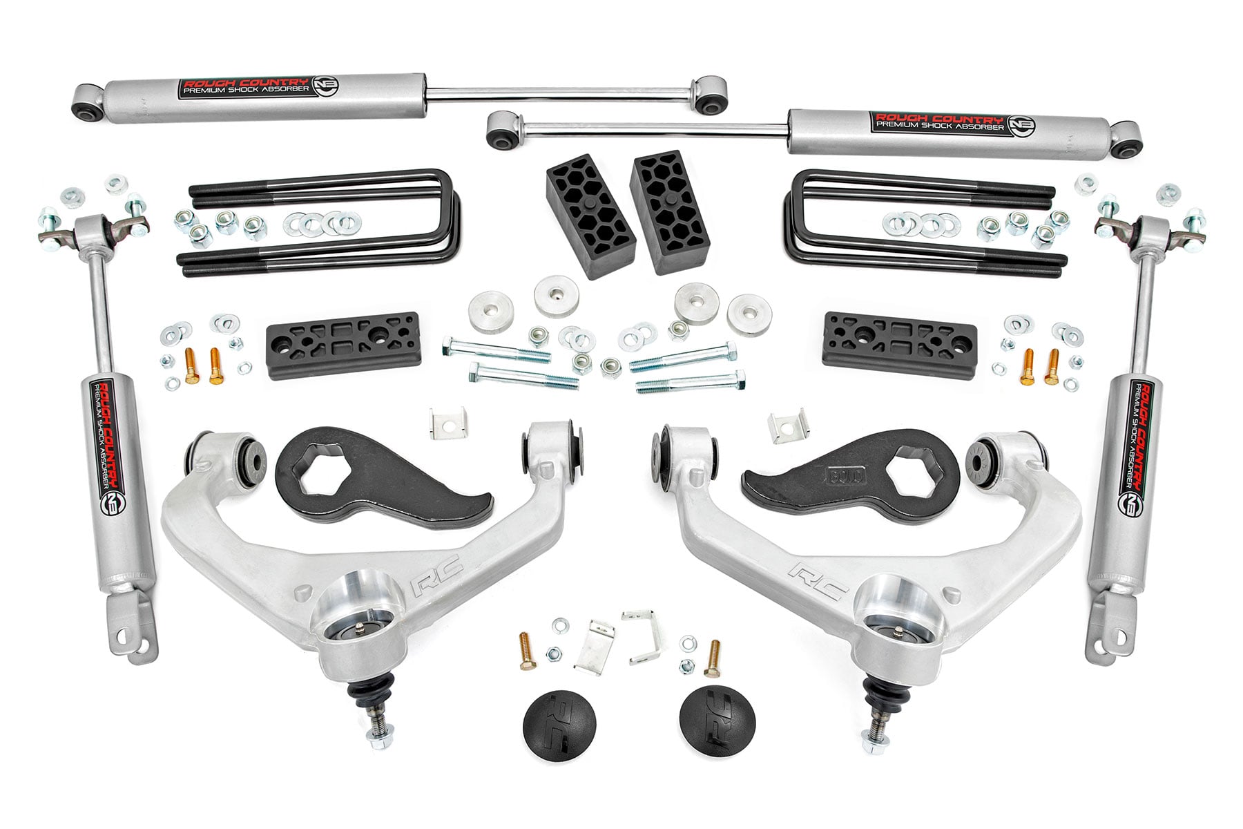 3 Inch Lift Kit Sierra/Silverado 3500 HD 2WD/4WD (20-26) Rough Country