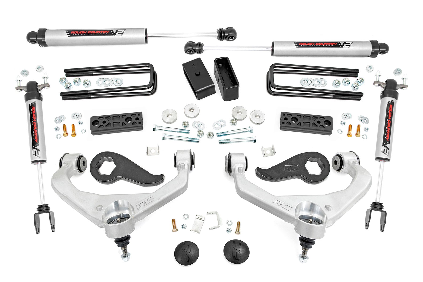 3 Inch Lift Kit UCAs V2 Sierra/Silverado 3500 HD (20-26) Rough Country