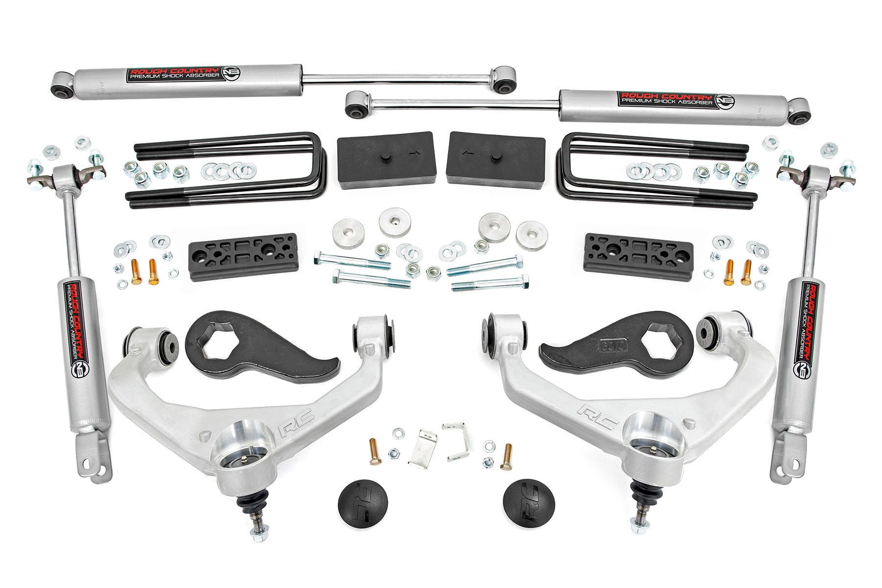 3 Inch Lift Kit Silverado/Sierra 2500HD/3500HD 2WD/4WD (20-26) Rough Country