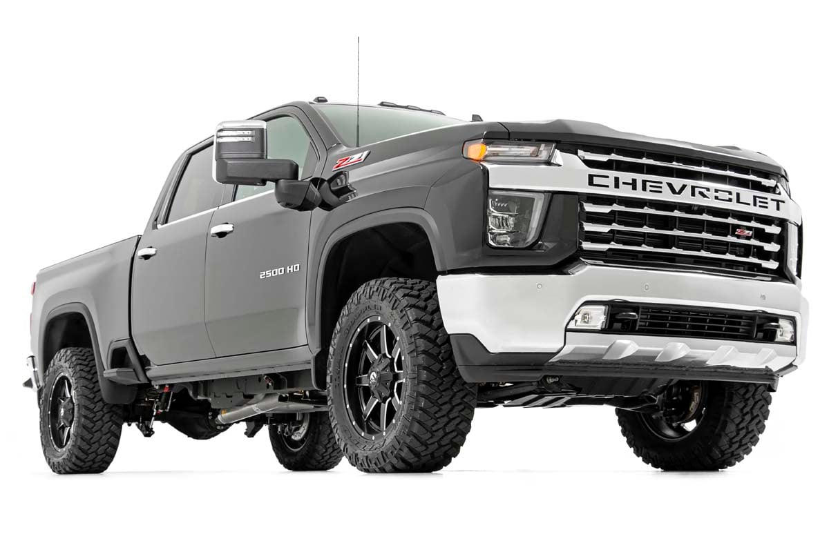3 Inch Lift Kit UCAs M1 Red Silverado/Sierra 2500HD/3500HD (20-26) Rough Country
