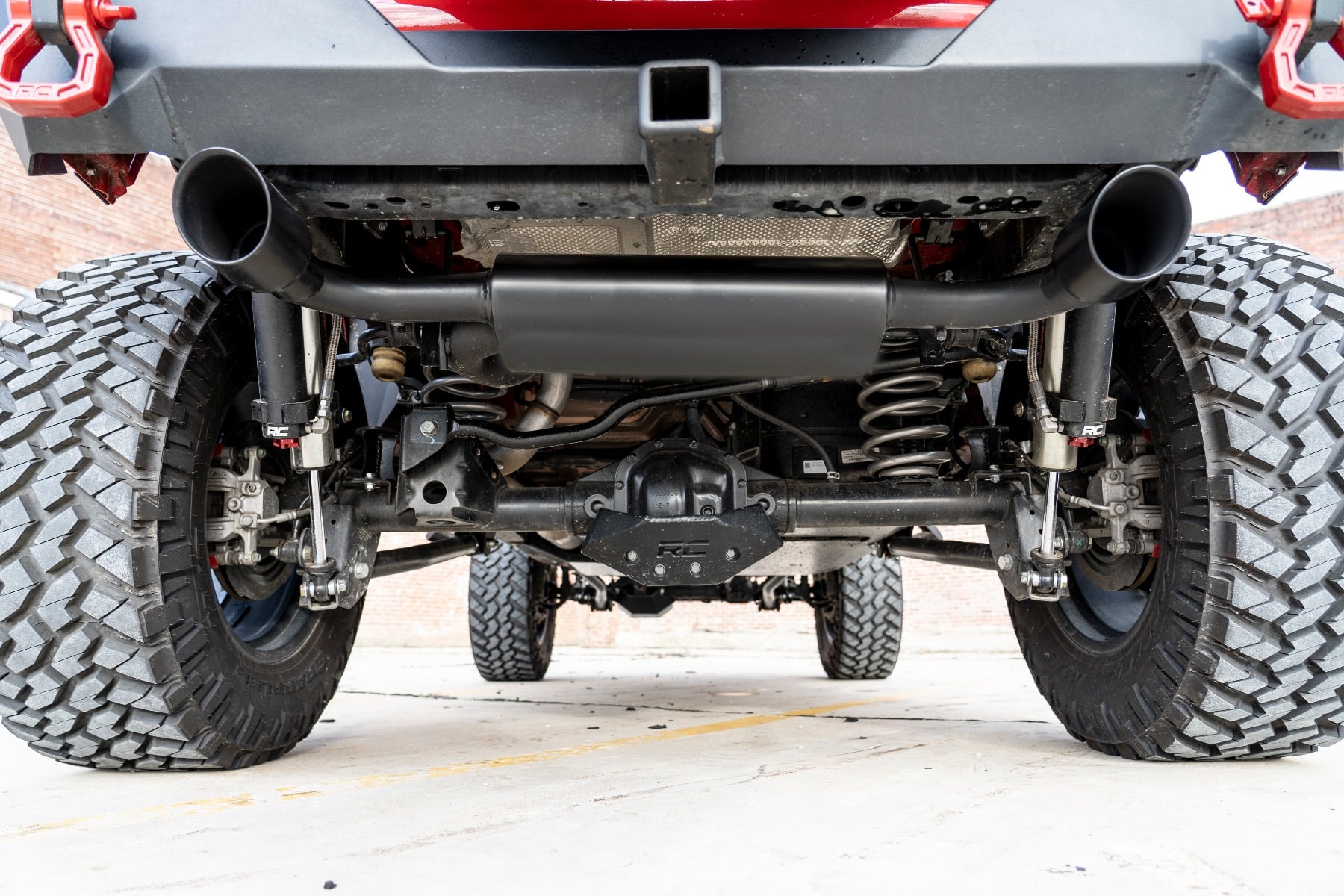 Performance Exhaust Dual Outlet Jeep Wrangler JL (18-26)/Wrangler Unlimited (18-26) Rough Country