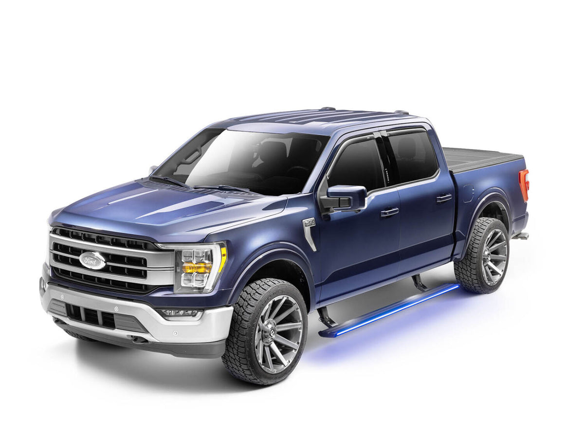 PowerStep Vision Boards For 2021-2026 Ford F-150 Crew Cab AMP Research