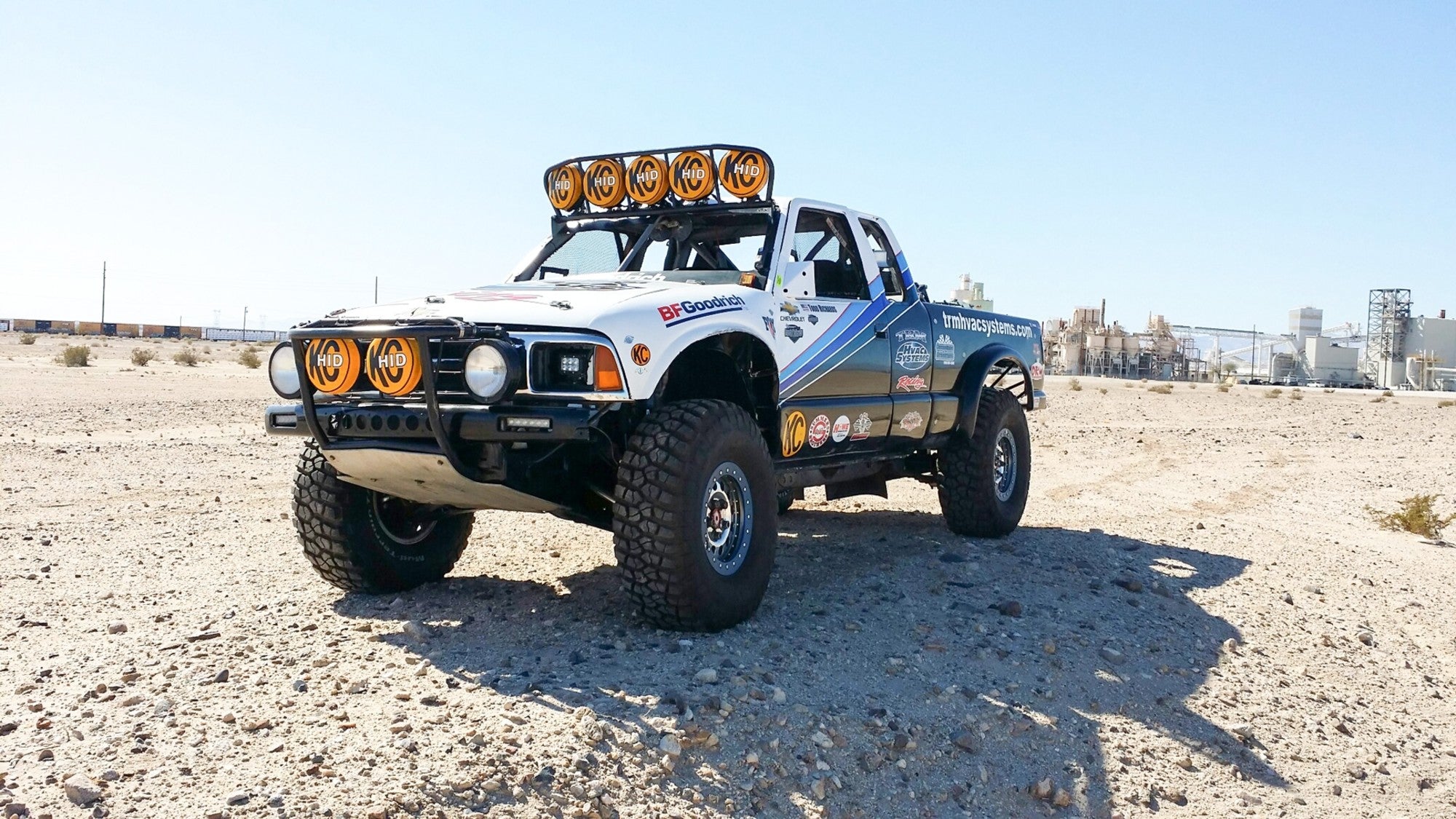 Carbon Pod HID 7 Inch Spot 2 Light System KC HiLiTES