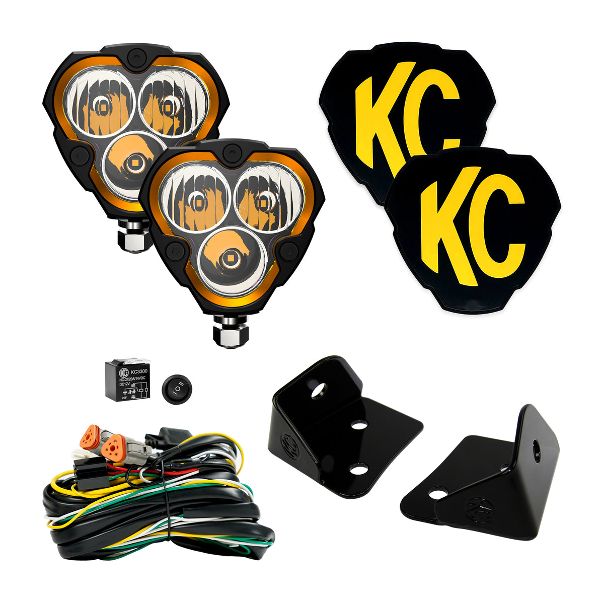 KC HiLiTES FLEX ERA 3 COMBO 2LT SYS JK - 97127