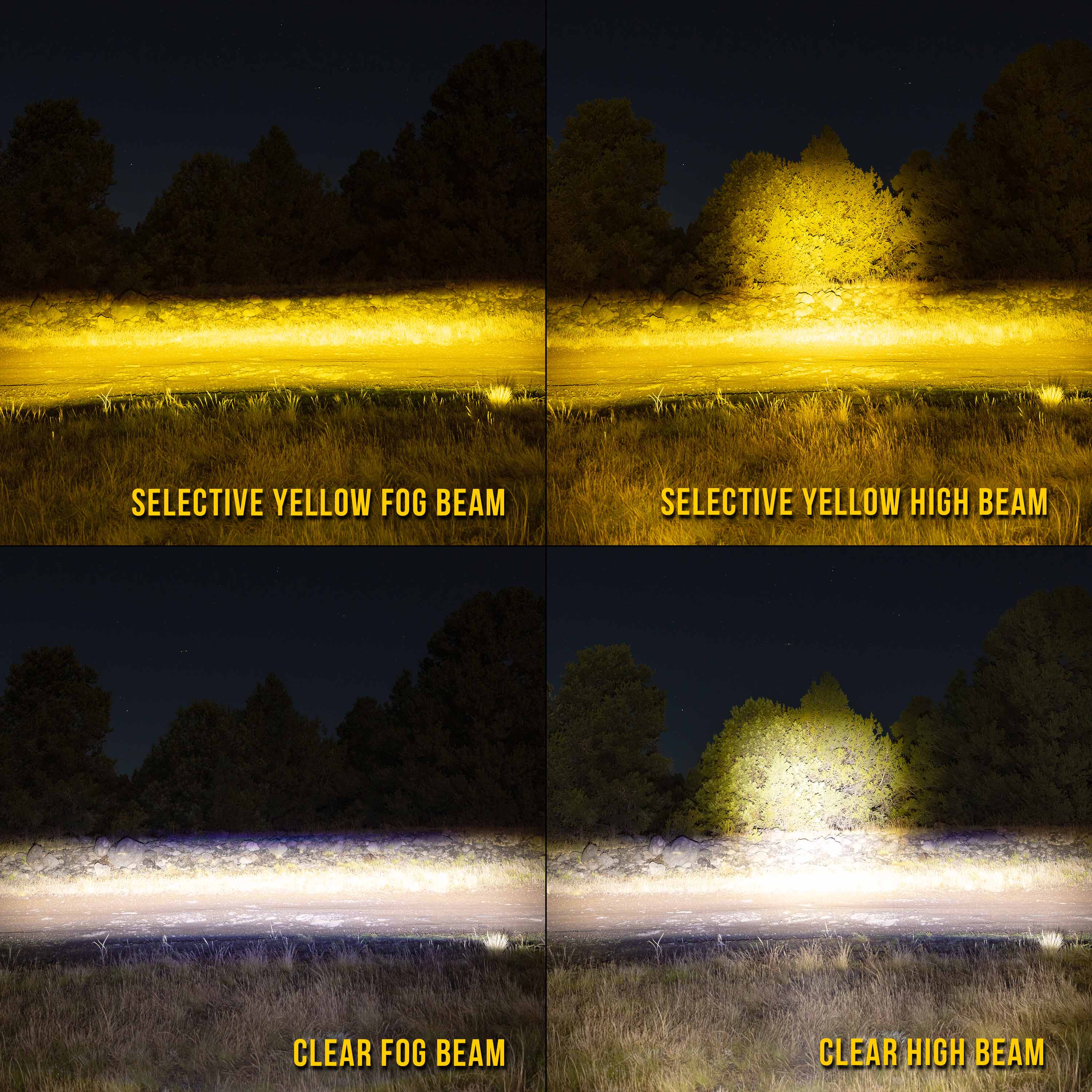 Flex Era 3 LED DM SAE Fog 2- Light Master Kt 18-24 Jeep Wrangler JL/Gladiator JT KC HiLiTES