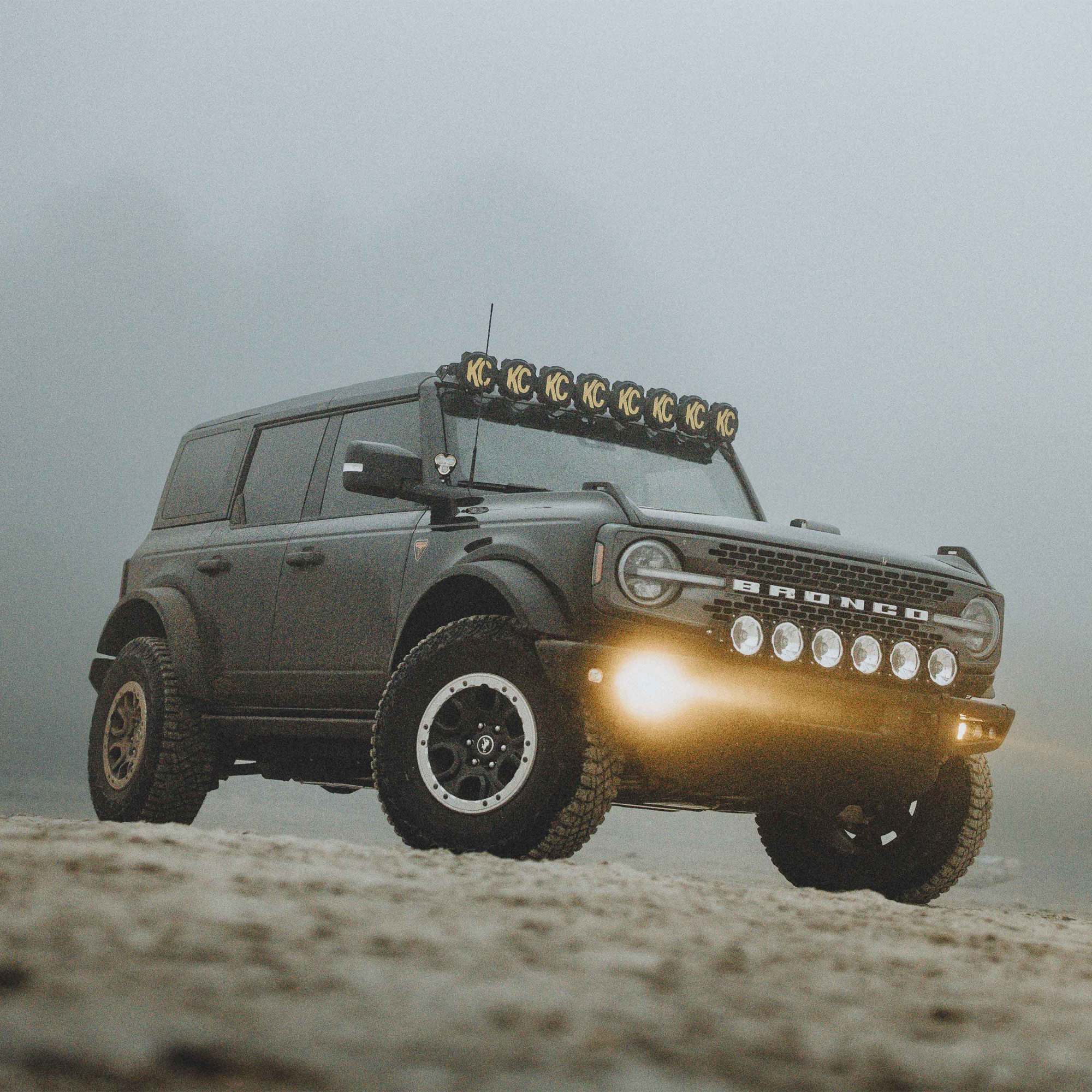 Flex Era Fog Pocket System Bronco KC HiLiTES