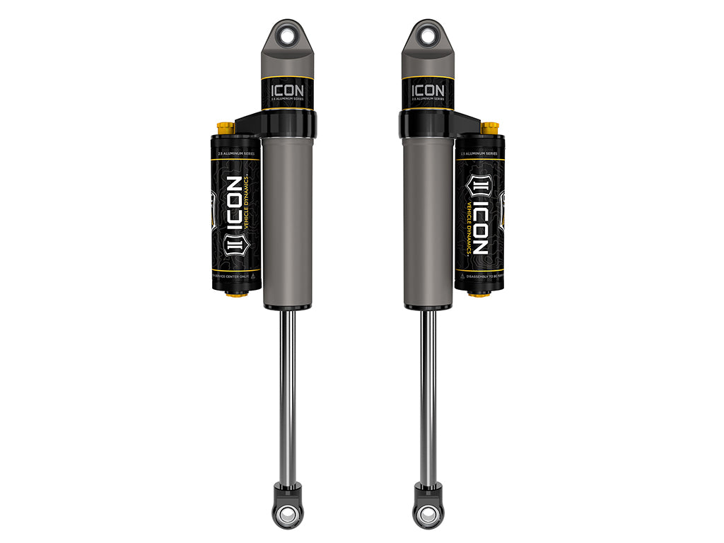 2021-2024 Ford F-150 4WD F-150 Tremor 0-2 Inch Lift Rear V.S. 2.5 Aluminum Series Shock Absorbers Piggyback Reservoir W CDCV Pair Icon Vehicle Dynamics