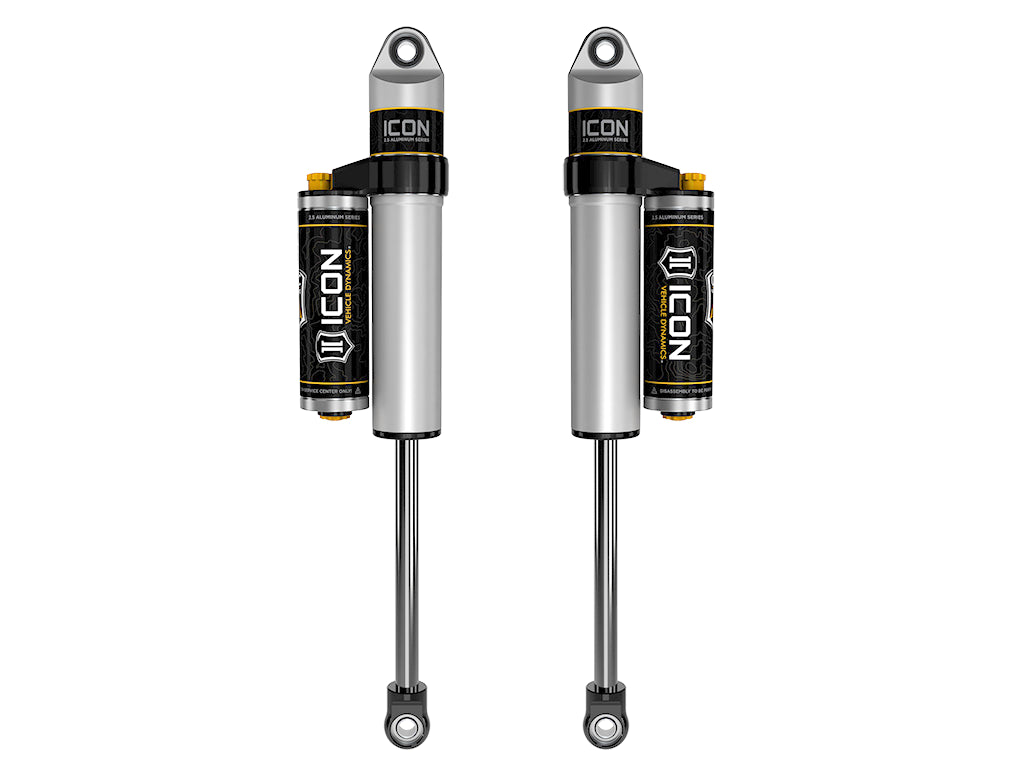 2019-2023 Ford Ranger Rear 2.5 Vs Shocks W/Piggyback Reservoir/CDCV Pair Icon Vehicle Dynamics