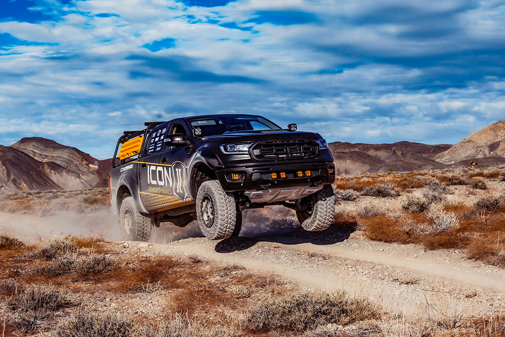 2019-2023 Ford Ranger Rear 2.5 Vs Shocks W/Piggyback Reservoir/CDCV Pair Icon Vehicle Dynamics