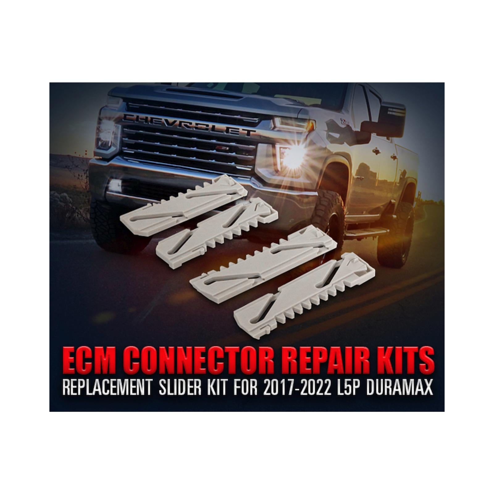 L5P Duramax ECM Connector Repair Kit Replacement Slider Kit for 2017-2023 L5P Duramax Edge Products