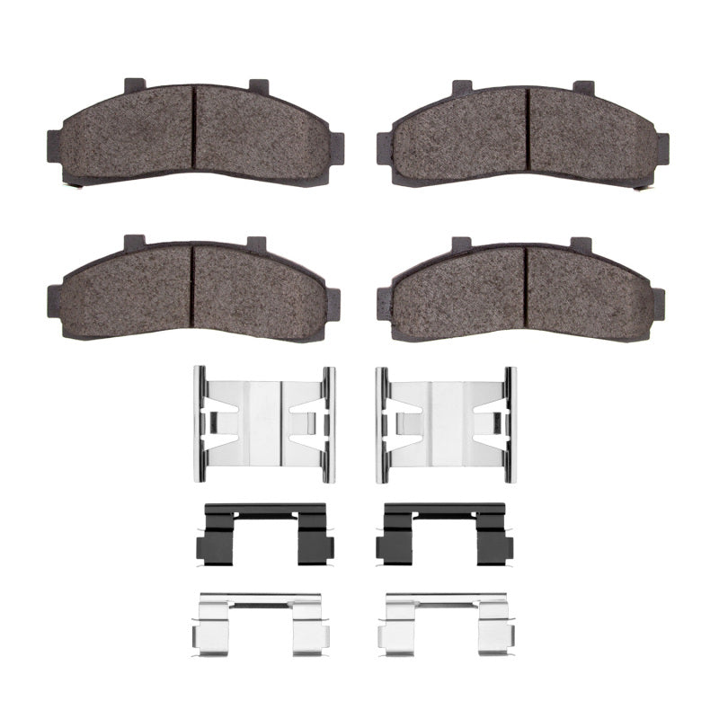 R1 1995-2002 Ford Explorer Front R1 Ceramic Pads & Hardware Kit