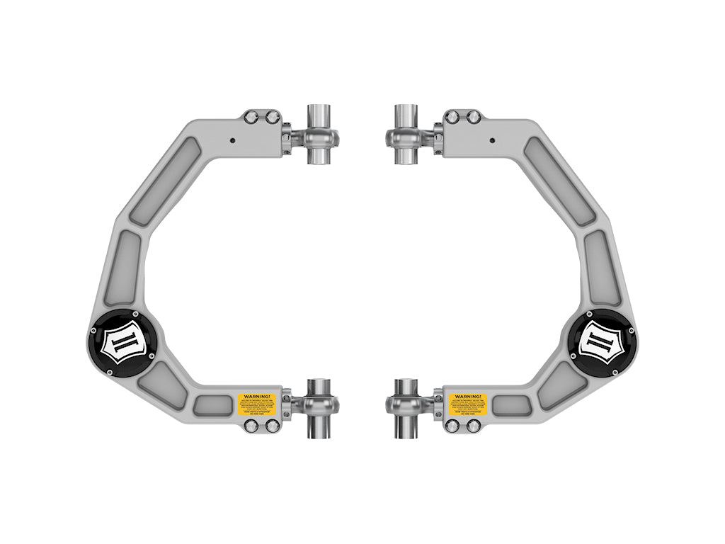 2021-2024 Ford F-150 Front Billet Upper Control Arms W/ Delta Joint Pro Icon Vehicle Dynamics