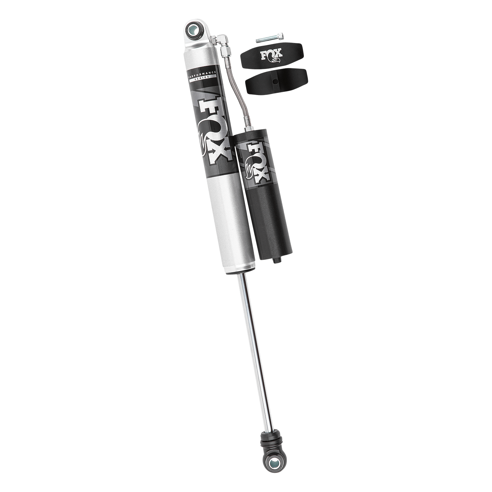 FOX 2.0 Remote Reservoir Rear Shock | 1.5-3 Inch Lift | Performance Series | Chevrolet Silverado and GMC Sierra 2500HD (20-26)