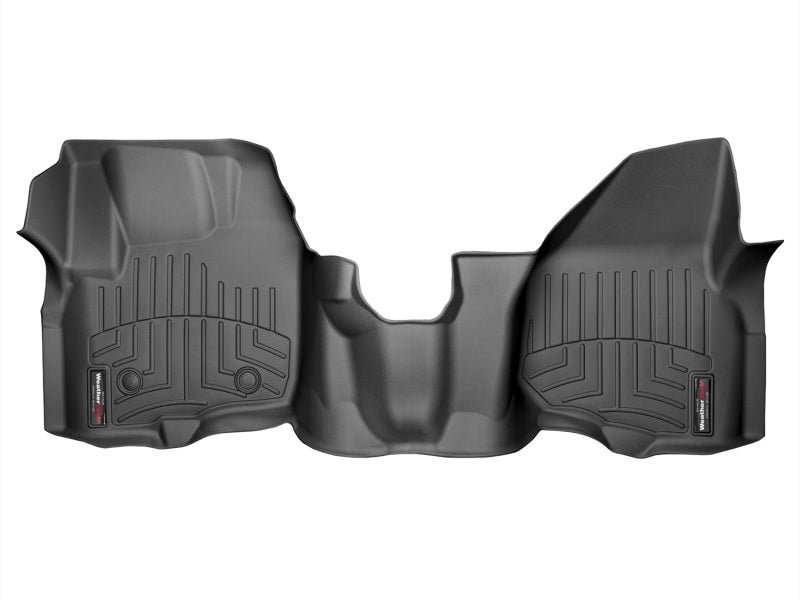 WeatherTech 12-13 Ford F250/F350/F450/F550 Front FloorLiner - Black