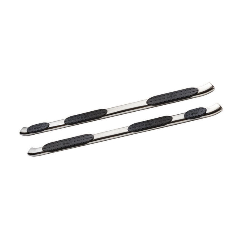 Westin 07-13 Chevy Silv 1500 Extended Cab (8 ft Bed) PRO TRAXX 5 WTW Oval Nerf Step Bars - SS