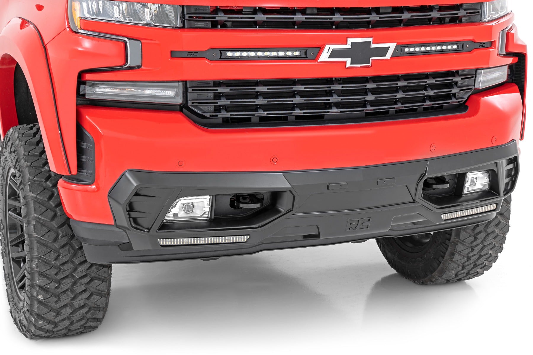 Front Bumper Fascia Cover Kit Chevy Silverado 1500 2WD/4WD (2019-2022) Rough Country