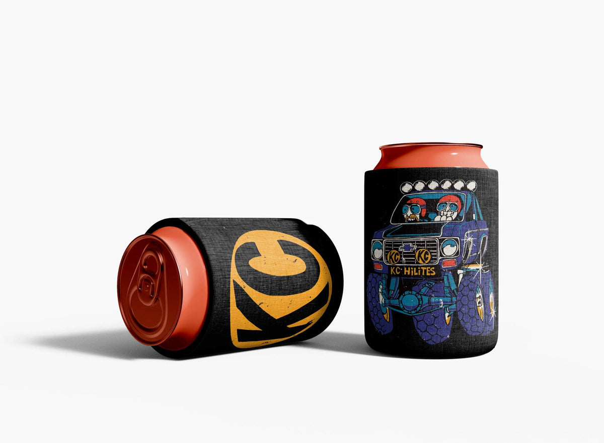 KC HiLiTES BLACK KOOZIE RETRO BAJA TRUCK - 9946