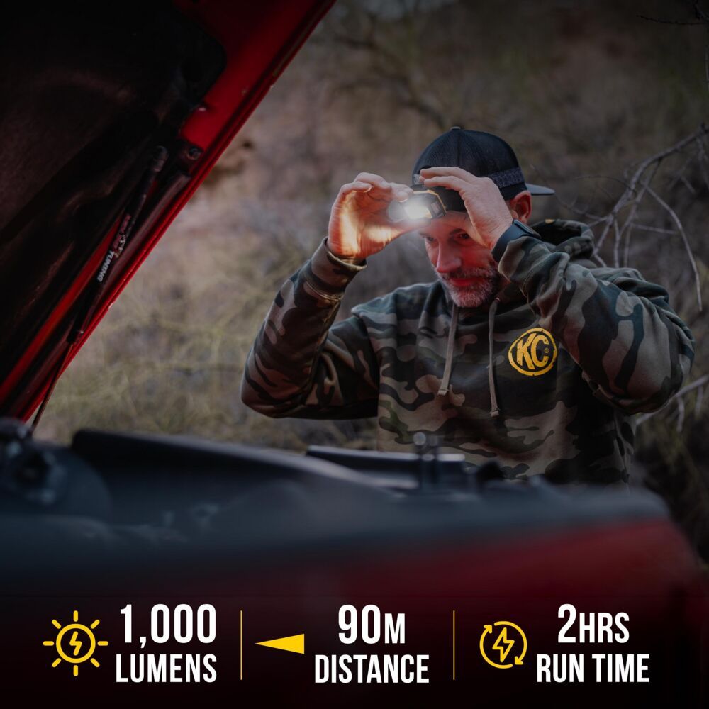 Flex 1K Magnetic Headlamp KC HiLiTES