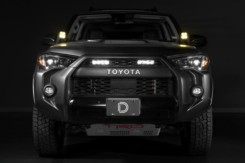 Diode Dynamics 2014-2024 Toyota 4Runner SS6 Sport LED Kit Yellow Driving 3000K