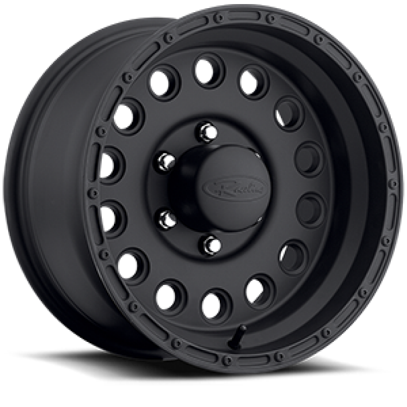 Raceline 887B Rock Crusher 15x8in / 6x139.7 BP / -32mm Offset / 107.95mm Bore - Satin Black Wheel