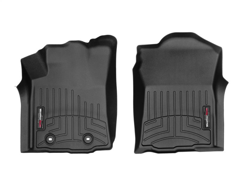 WeatherTech 16+ Toyota Tacoma (Manual Transmission Only) Front FloorLiner - Black