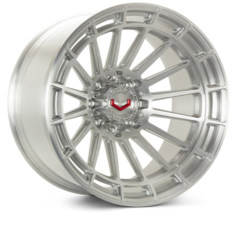 Vossen LCX-01 24x10 / 8x180 / ET15 / 124.3 / Deep - Brushed Gloss Clear Wheel