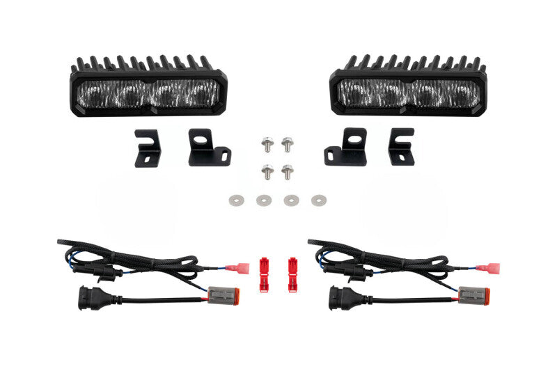 Diode Dynamics 24-26 Toyota 4Runner Fog SS6 Max LED Kit White 6000K