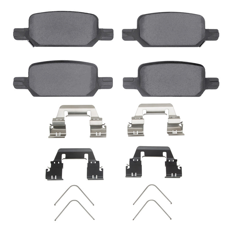R1 21-22 Chevrolet Colorado Rear Ceramic Pads & Hardware Kit