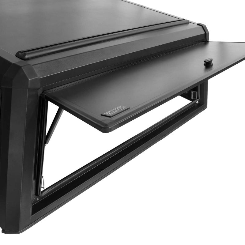 Westin EXP Truck Cap COMPLETE KIT A + BS (07-21 Toyota Tundra CrewMax 5.5ft. Bed) - Black