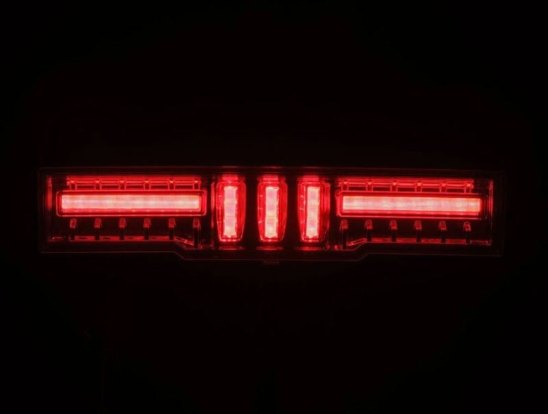 AlphaRex NOVA-Series prismatic LED fourth brake light for 21-24 Toyota GR86 and Subaru BRZ in chrome finish.