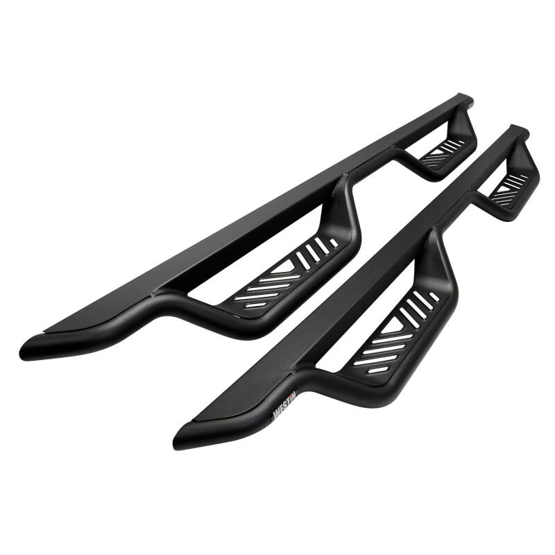 Westin 15-22 Chevrolet Colorado / GMC Canyon Crew Cab Outlaw Nerf Step Bars - Textured Black