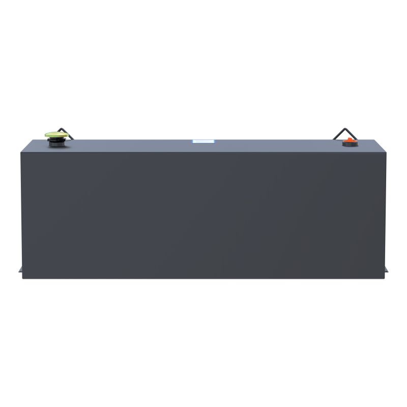 UWS Matte Black 100-Gallon Rectangle Steel Transfer Tank Model ST-100-RT-MB
