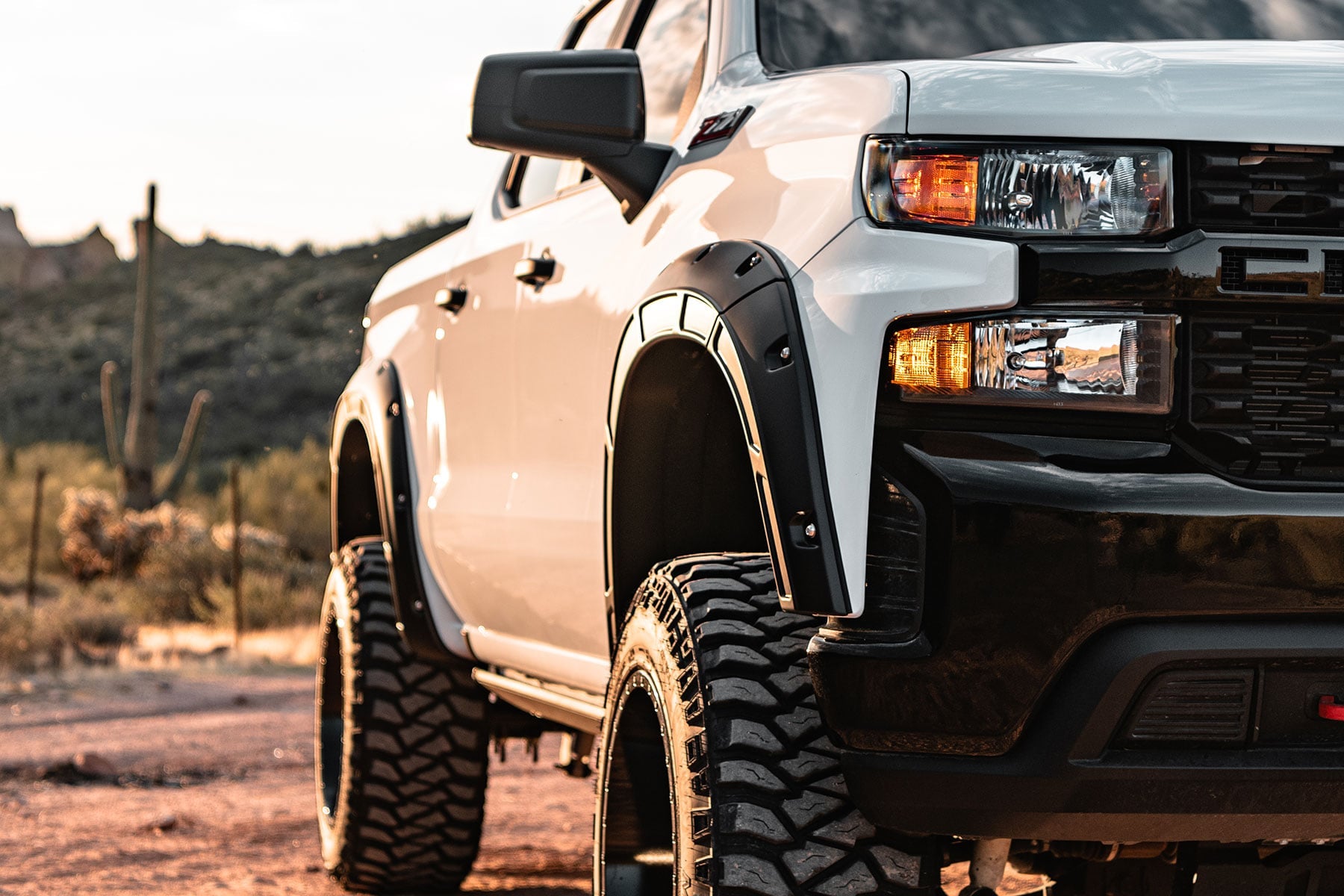 Fender Flares Defender Chevy Silverado 1500 2WD/4WD (2019-2026) Rough Country