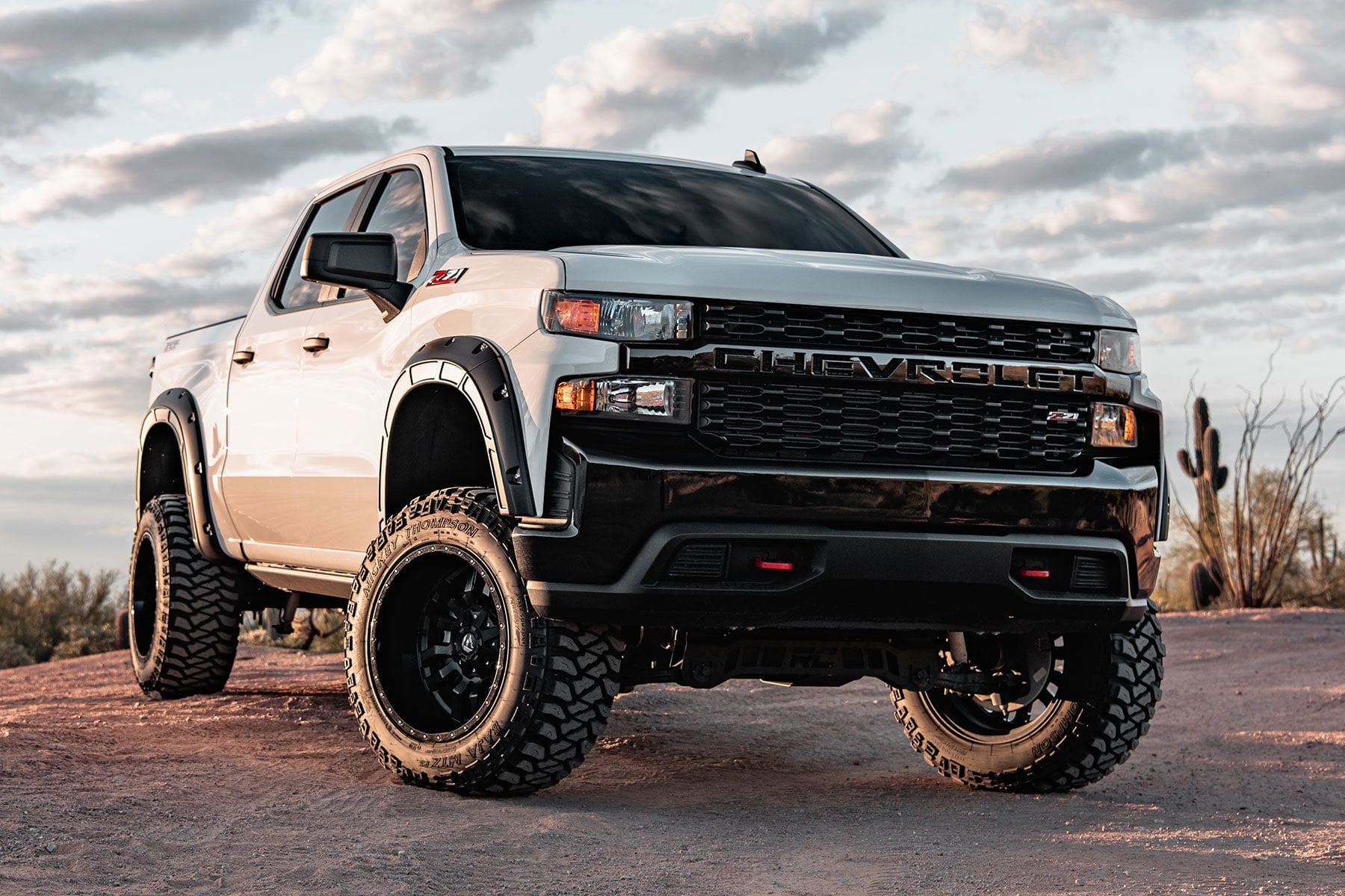 Fender Flares Defender Chevy Silverado 1500 2WD/4WD (2019-2026) Rough Country