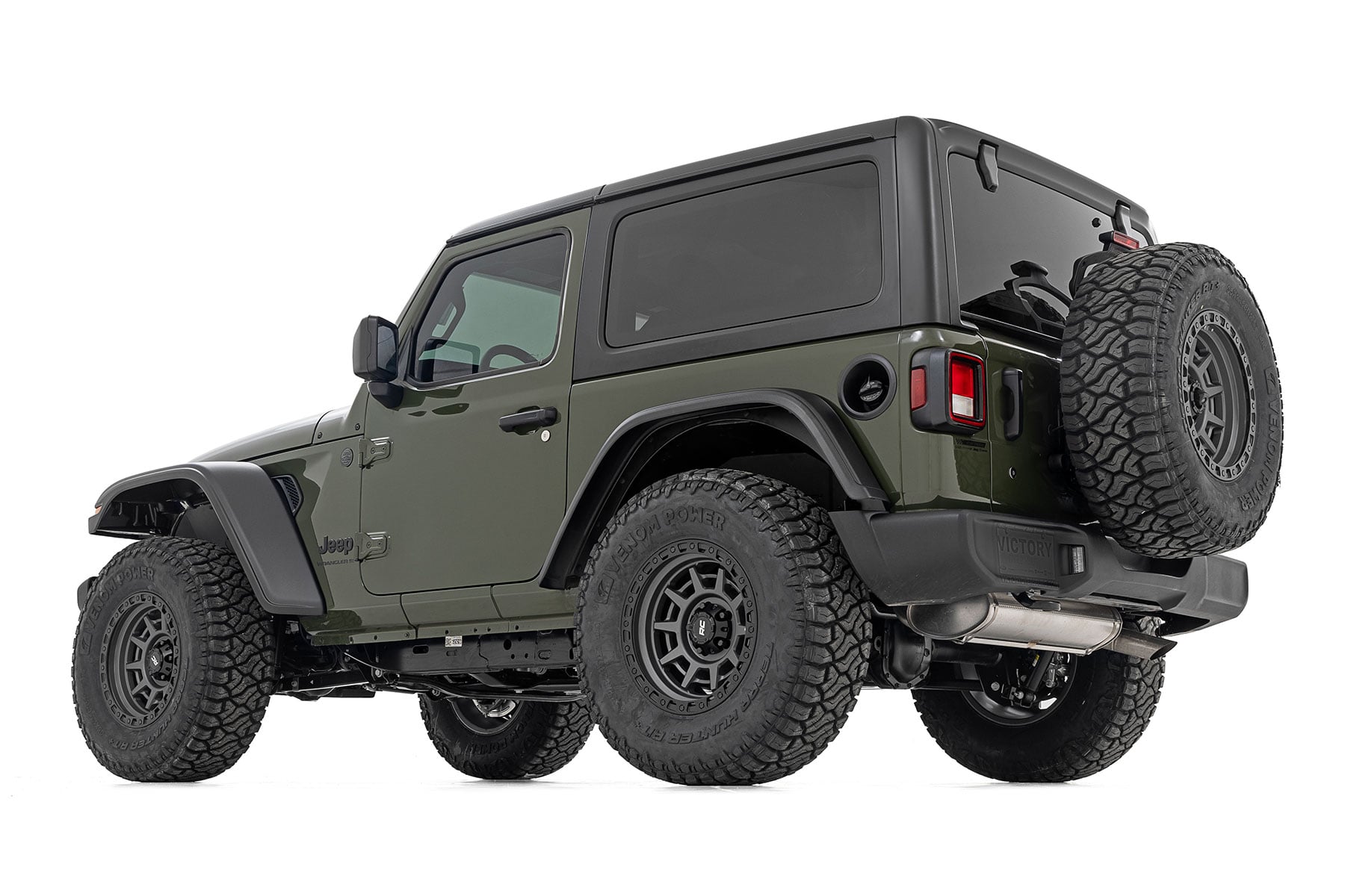 WF1 Fender Flares Jeep Wrangler JL (18-26)/Wrangler Unlimited (18-26) Rough Country
