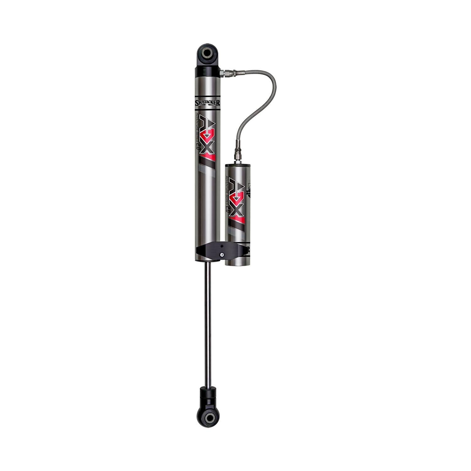 ADX 2.0 Adventure Series Remote Reservoir Aluminum Monotube Shock 28.87 Extended Length 17.77 Compressed Length 20-22 Jeep Gladiator JT Skyjacker