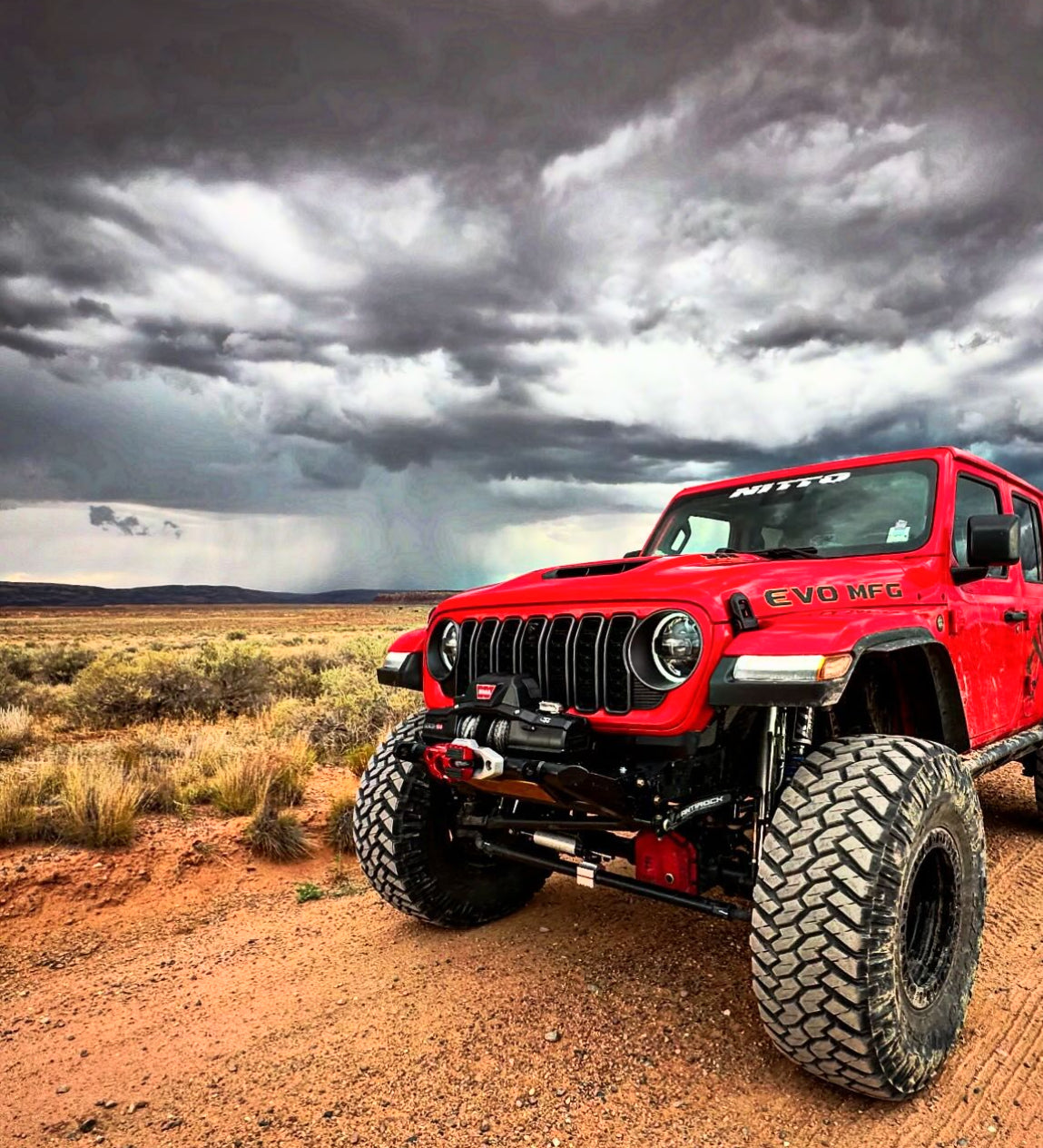 KSPEC Pre Runner Front Winch Tube Bumper JK JL JT