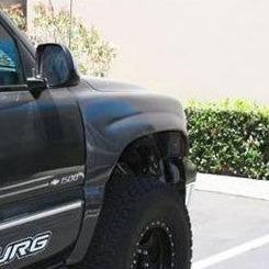 1999-2002 Chevrolet Silverado fender showcasing a rugged design for enhanced offroad performance and style.