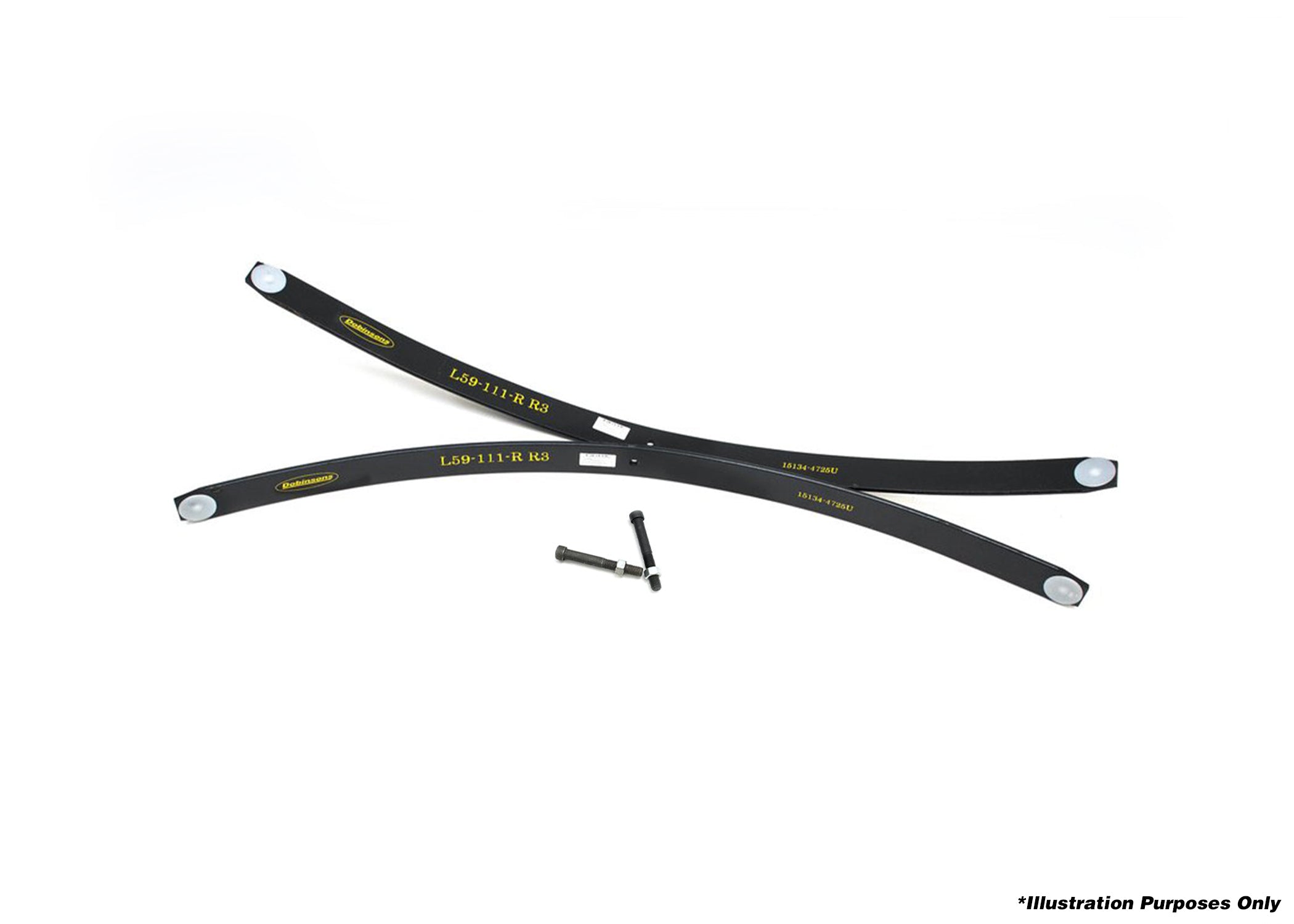 Add a leaf kit with bolts for L09-8310-R, designed to enhance suspension performance for trucks and SUVs.