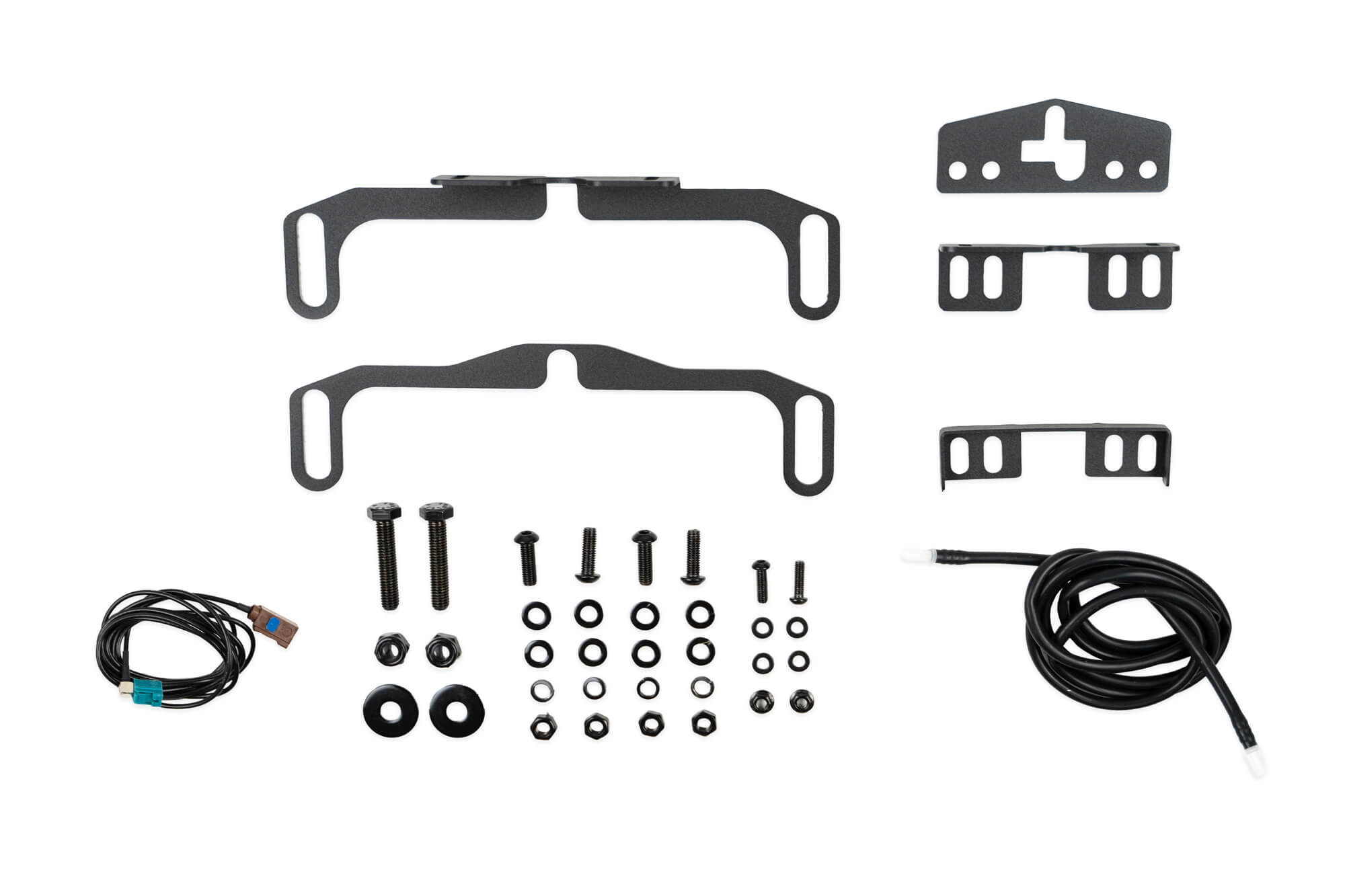 2021 2025 Ford Bronco Front Camera Relocation Bracket DV8 Offroad