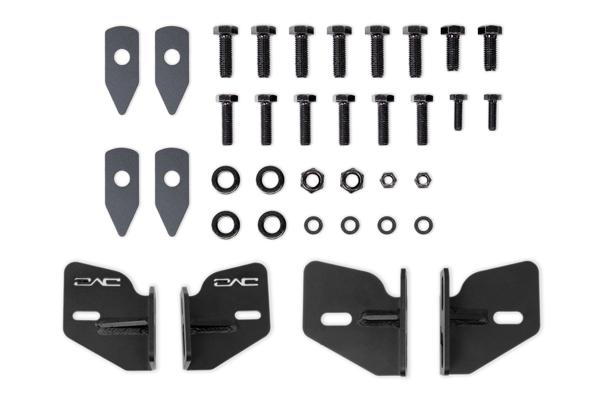 2021 2025 Ford Bronco Frame Horn Reinforcement Brackets DV8 Offroad