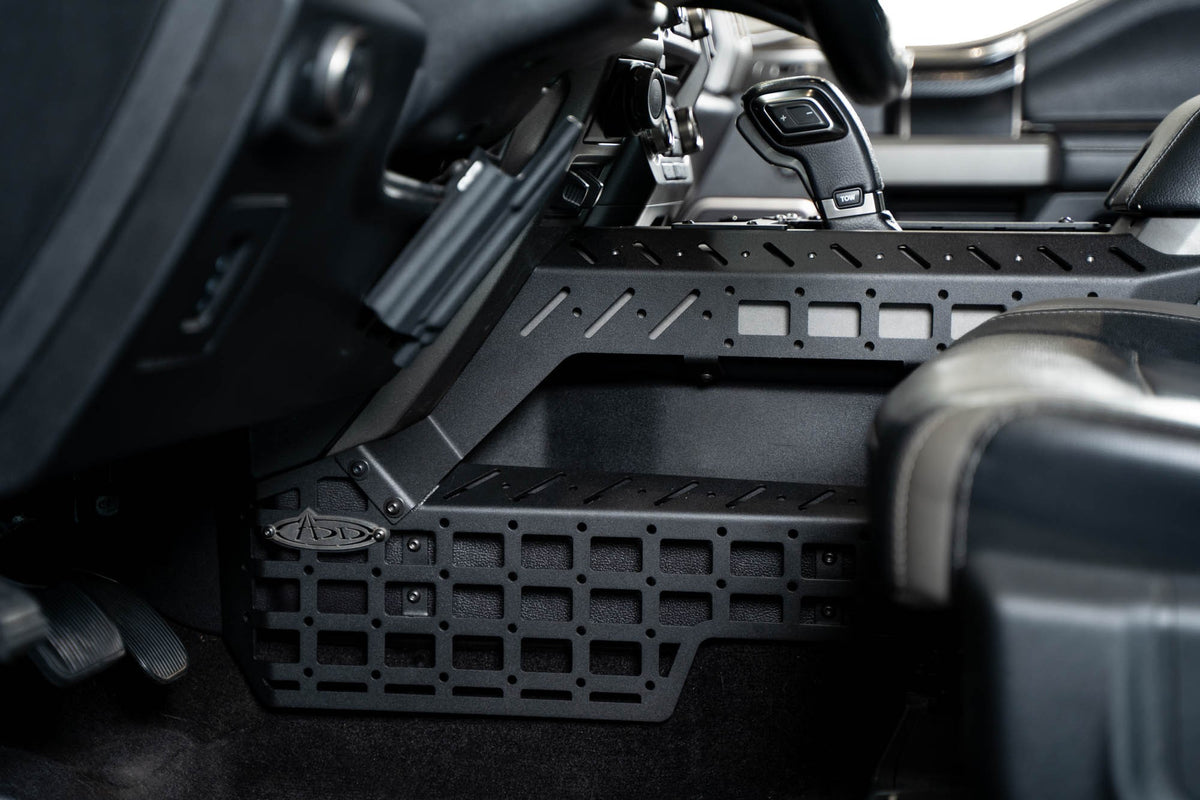 2015-2020 Ford F-150, Raptor Center Console Molle Sides Addictive Desert Designs