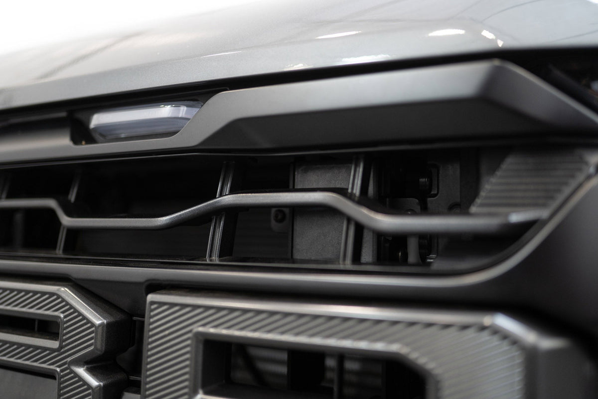 2024+ Ford F-150 Raptor Adaptive Cruise Control Relocation Bracket Mounts Behind Grille Addictive Desert Designs